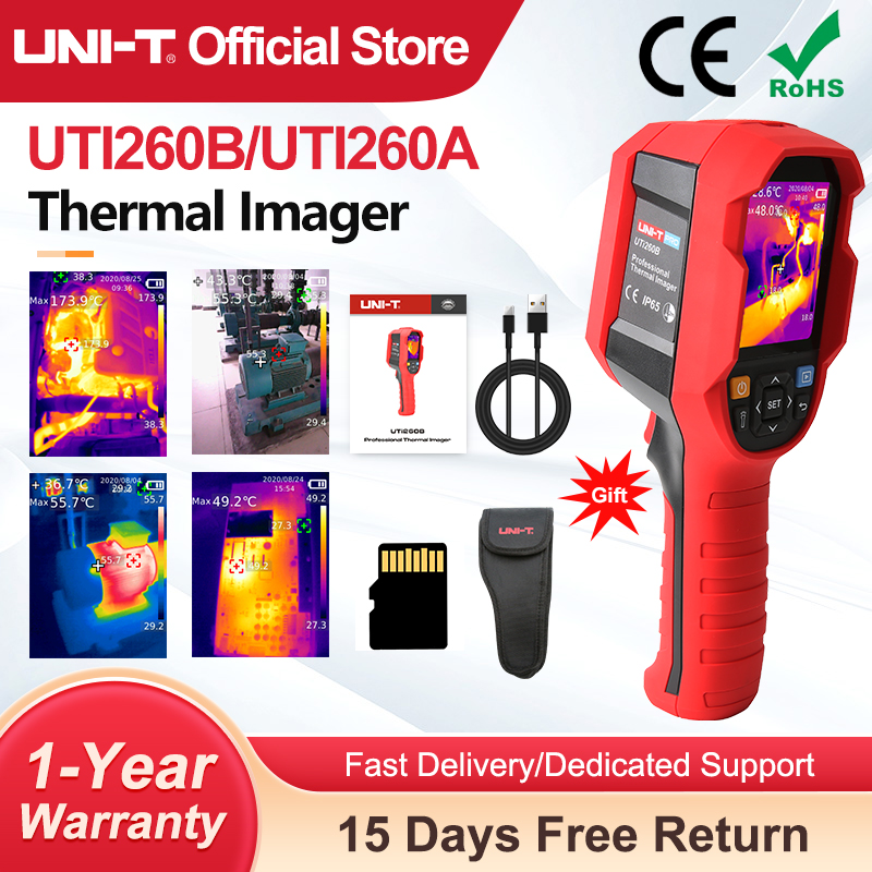 UNI-T UTI260B UTI260A Warmtebe - Thermal Imaging Camera 256X192 recensie en prijs