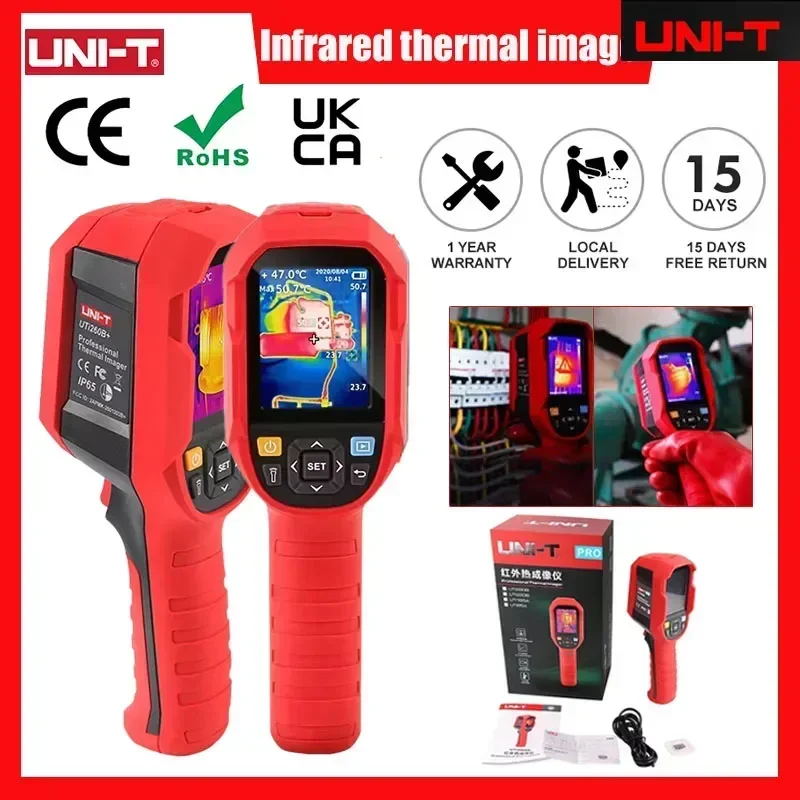 UNI-T UTI260B+ UTI165B+ Handhe - Nf 521 Thermal Imaging Camera recensie en prijs