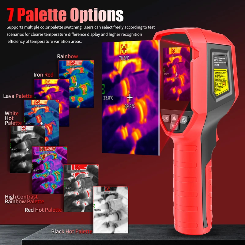 UNI-T UTi120S PLUS Thermische  - Nf 521 Thermal Imaging Camera recensie en prijs