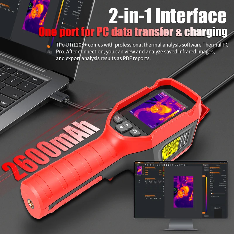 UNI-T UTi120S PLUS Thermische  - Nf 521 Thermal Imaging Camera recensie en prijs
